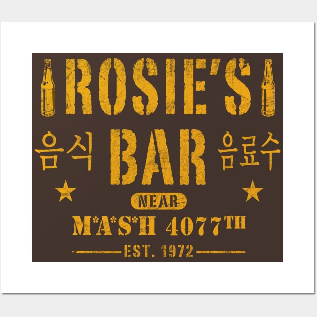 Rosie's Bar Wall Art by Alema Art